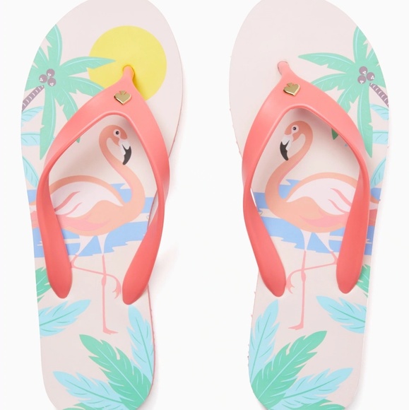 kate spade Shoes - Kate Spade flamingo flip flop
